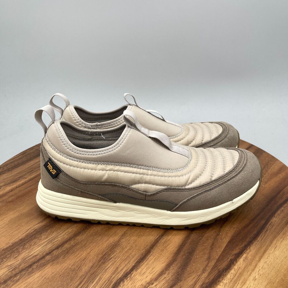 Teva ReEmber Vistaverse Shoes Womens Size 9 Tan Comfort Casual Slip On Sport
